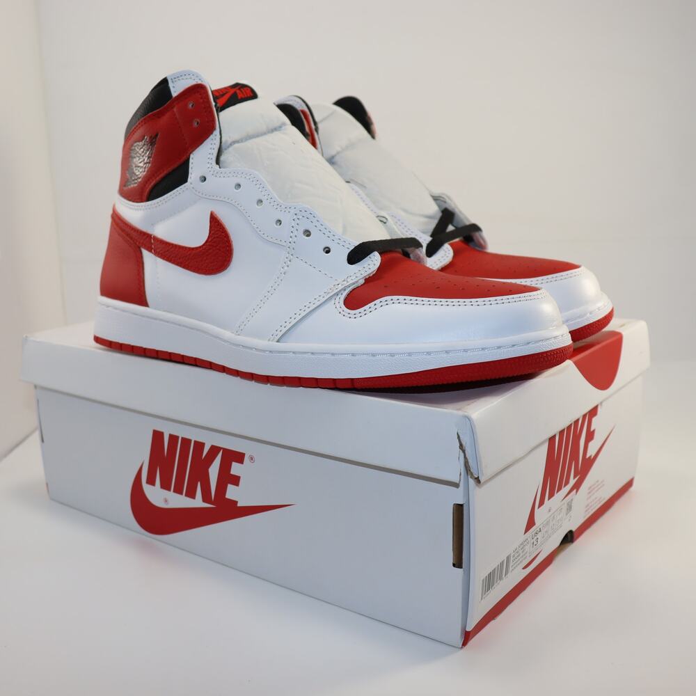 Air‎ Jordan 1 Retro High OG ‘Heritage’ White/Red/Black Size 13